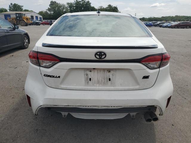 5YFS4MCE4MP076747 - 2021 TOYOTA COROLLA SE Weiß Foto 6