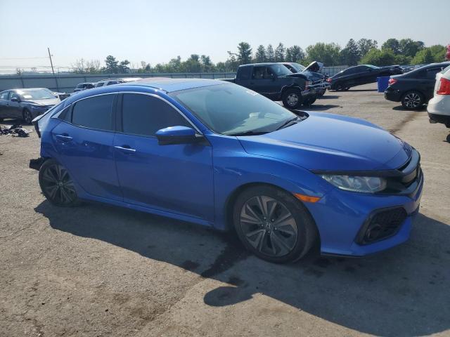 SHHFK7H74HU408186 - 2017 HONDA CIVIC EXL BLUE photo 4