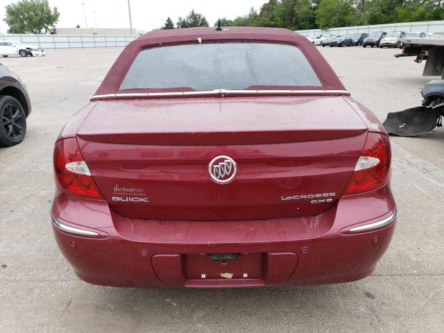 2G4WE587X61204209 - 2006 BUICK LACROSSE CXS 栗色 照片 6