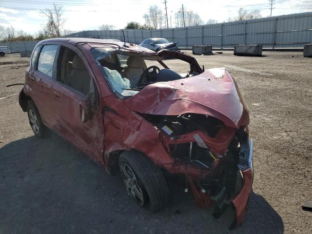 KL1TD6DE2BB172507 - 2011 CHEVROLET AVEO LS 红色 照片 1