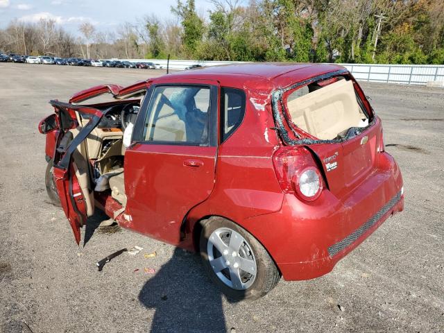 KL1TD6DE2BB172507 - 2011 CHEVROLET AVEO LS 红色 照片 3