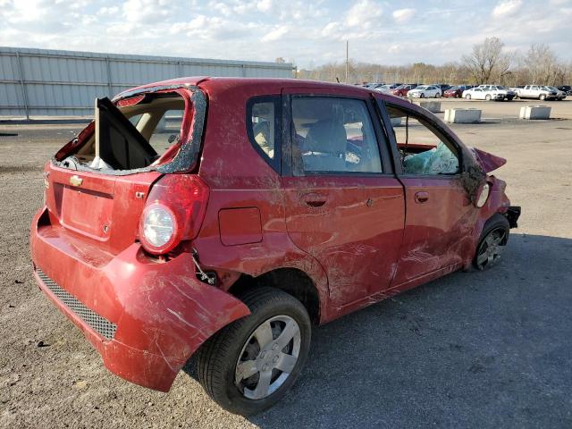 KL1TD6DE2BB172507 - 2011 CHEVROLET AVEO LS 红色 照片 4