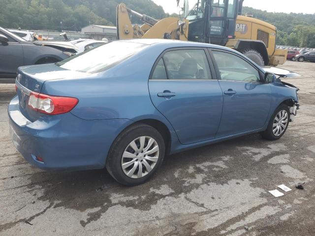 5YFBU4EE3DP164847 - 2013 TOYOTA COROLLA BASE BLUE photo 3