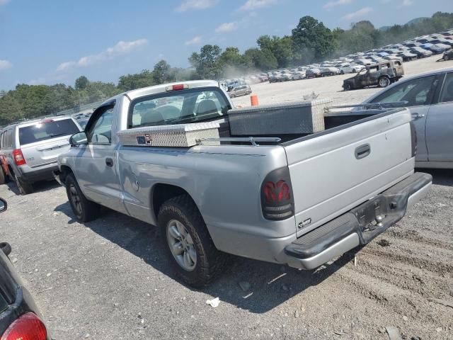 1D7FL36K44S528880 - 2004 DODGE DAKOTA SPORT SILVER photo 2