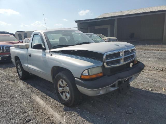 1D7FL36K44S528880 - 2004 DODGE DAKOTA SPORT SILVER photo 4