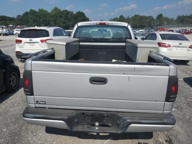 1D7FL36K44S528880 - 2004 DODGE DAKOTA SPORT SILVER photo 6