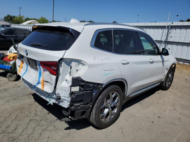 5UXTY5C02LLT37284 - 2020 BMW X3 XDRIVE30I WHITE photo 3