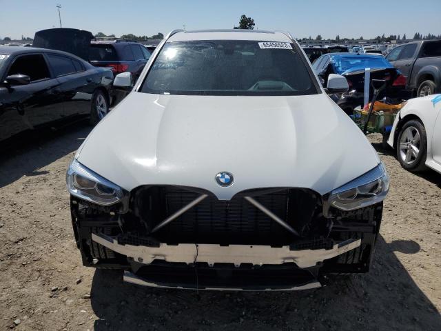 5UXTY5C02LLT37284 - 2020 BMW X3 XDRIVE30I WHITE photo 5