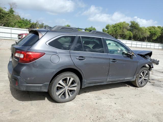 4S4BSANC7K3330517 - 2019 SUBARU OUTBACK 2.5I LIMITED GRAY photo 3