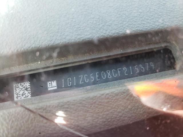 1G1ZC5E08CF215379 - 2012 CHEVROLET MALIBU 1LT 白色 照片 12