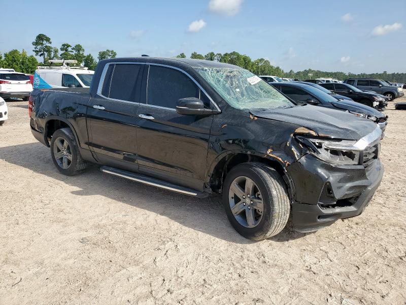 5FPYK3F7XNB002065 - 2022 HONDA RIDGELINE RTL შავი ფოტო 7