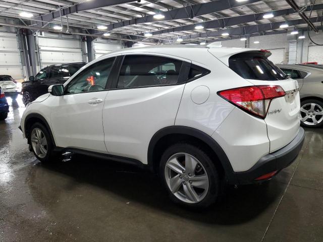 3CZRU6H58KM705735 - 2019 HONDA HR-V EX WHITE photo 2