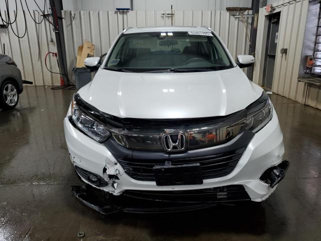 3CZRU6H58KM705735 - 2019 HONDA HR-V EX WHITE photo 5