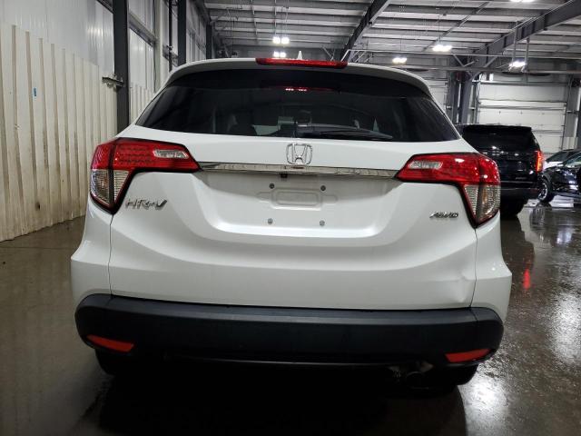 3CZRU6H58KM705735 - 2019 HONDA HR-V EX WHITE photo 6
