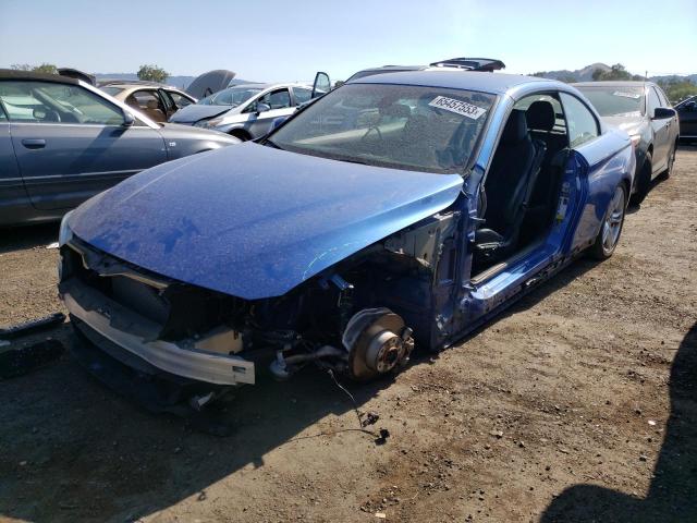 WBA3V7C59FP771357 - 2015 BMW 428 I SULEV BLUE photo 1