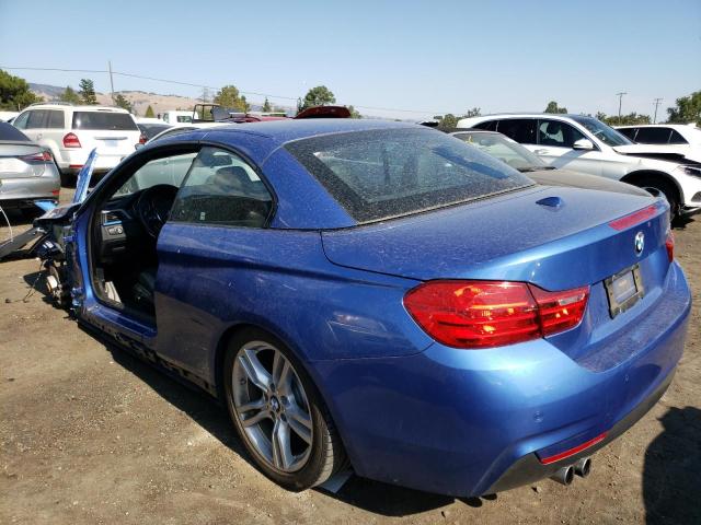 WBA3V7C59FP771357 - 2015 BMW 428 I SULEV BLUE photo 2