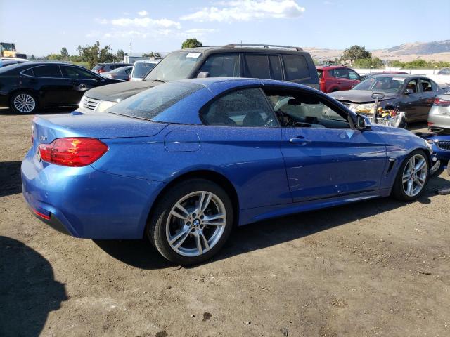 WBA3V7C59FP771357 - 2015 BMW 428 I SULEV BLUE photo 3