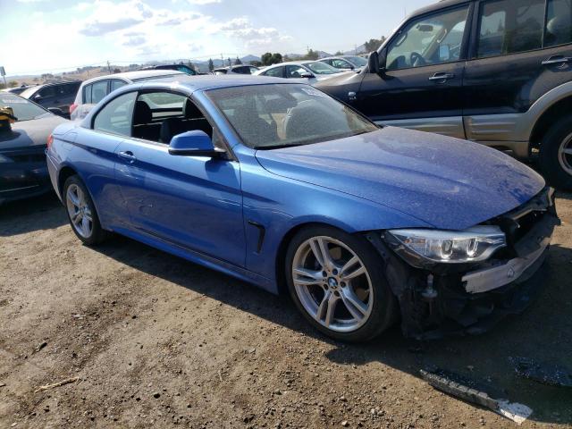 WBA3V7C59FP771357 - 2015 BMW 428 I SULEV BLUE photo 4