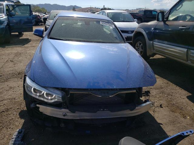 WBA3V7C59FP771357 - 2015 BMW 428 I SULEV BLUE photo 5