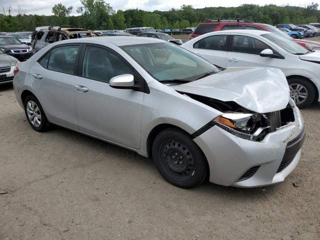 2T1BURHE0GC722702 - 2016 TOYOTA COROLLA LE L 银色 照片 4