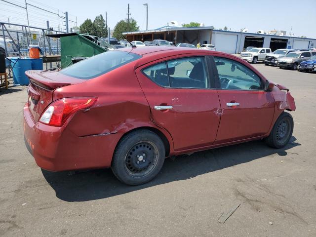 3N1CN7APXJL878514 - 2018 NISSAN VERSA S RED photo 3