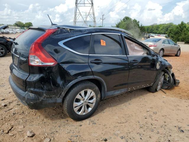 JHLRM4H7XCC001800 - 2012 HONDA CR-V EXL BLACK photo 3
