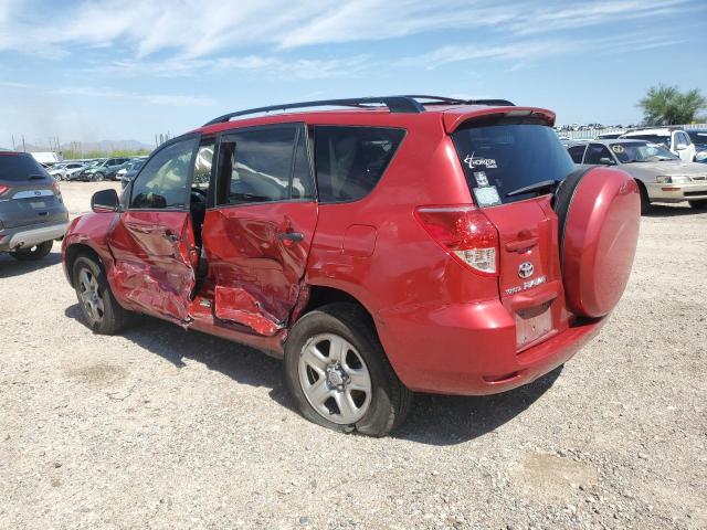 JTMZK33V975010579 - 2007 TOYOTA RAV4 RED photo 2