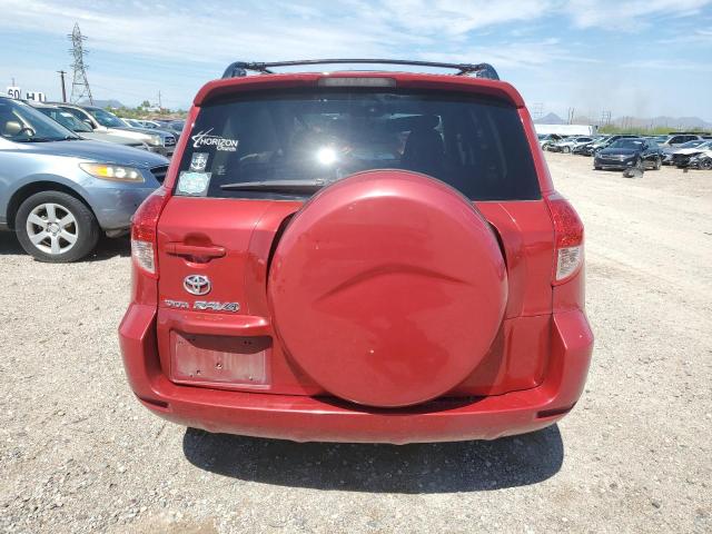 JTMZK33V975010579 - 2007 TOYOTA RAV4 RED photo 6