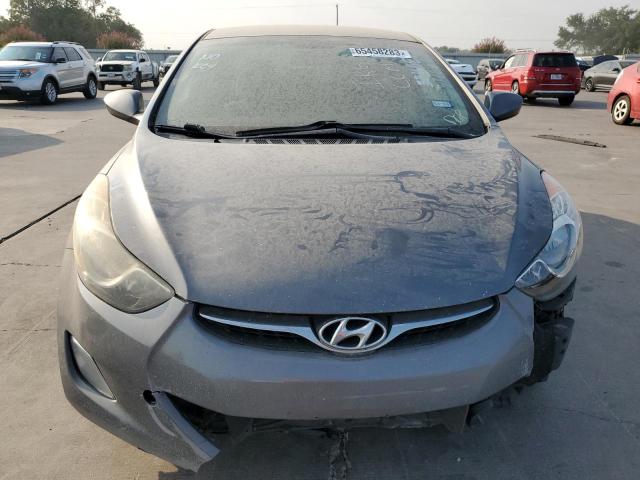 5NPDH4AE2DH334681 - 2013 HYUNDAI ELANTRA GLS GRAY photo 5