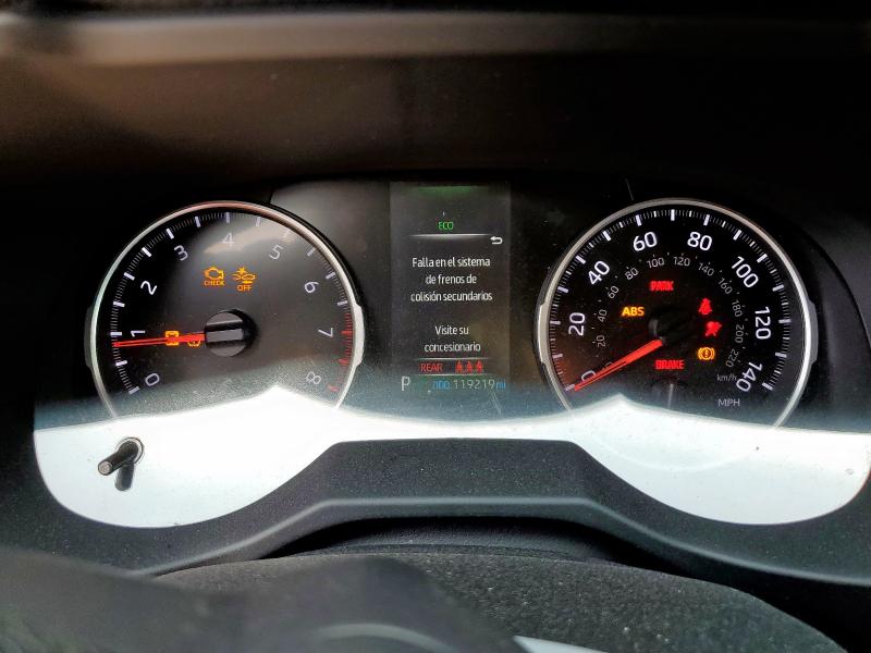 2T3H1RFV8NW224076 - 2022 TOYOTA RAV4 LE 银色 照片 9