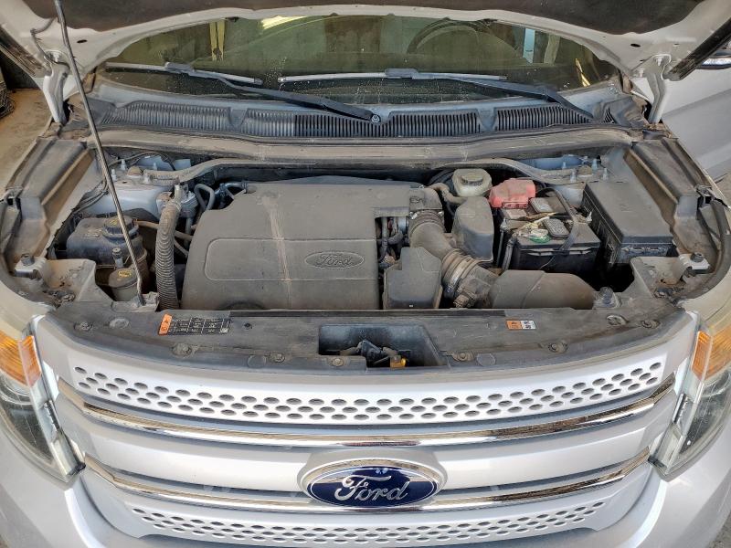 1FM5K7D8XFGC62306 - 2015 FORD EXPLORER XLT SILVER photo 12