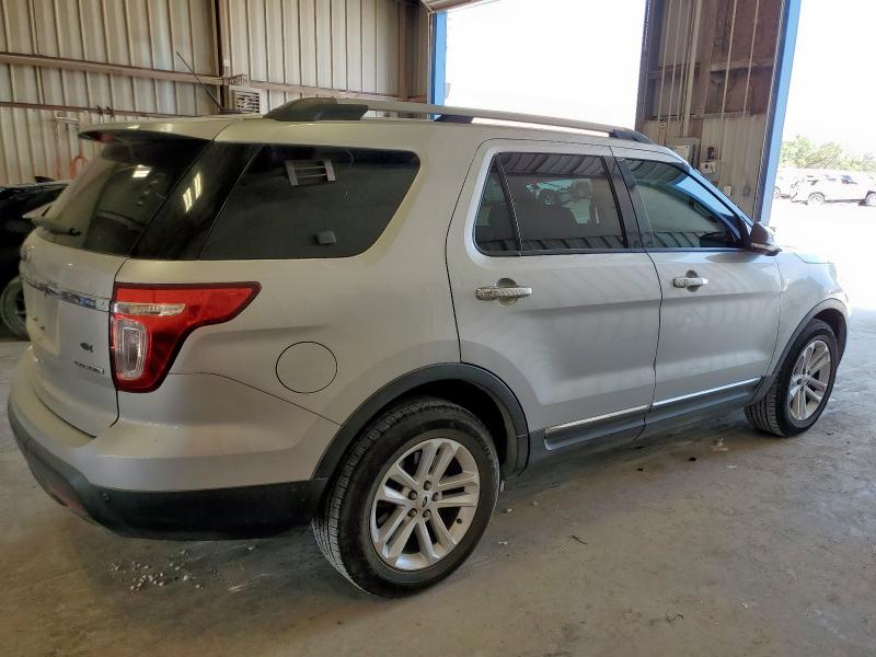 1FM5K7D8XFGC62306 - 2015 FORD EXPLORER XLT SILVER photo 3