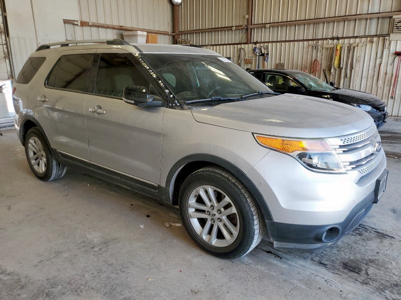 1FM5K7D8XFGC62306 - 2015 FORD EXPLORER XLT SILVER photo 4