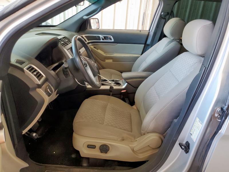 1FM5K7D8XFGC62306 - 2015 FORD EXPLORER XLT SILVER photo 7