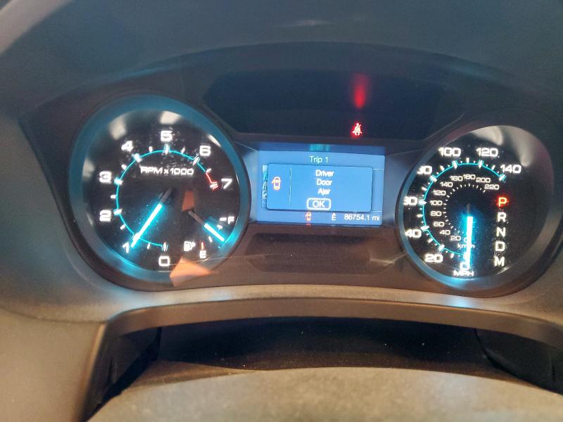 1FM5K7D8XFGC62306 - 2015 FORD EXPLORER XLT SILVER photo 9