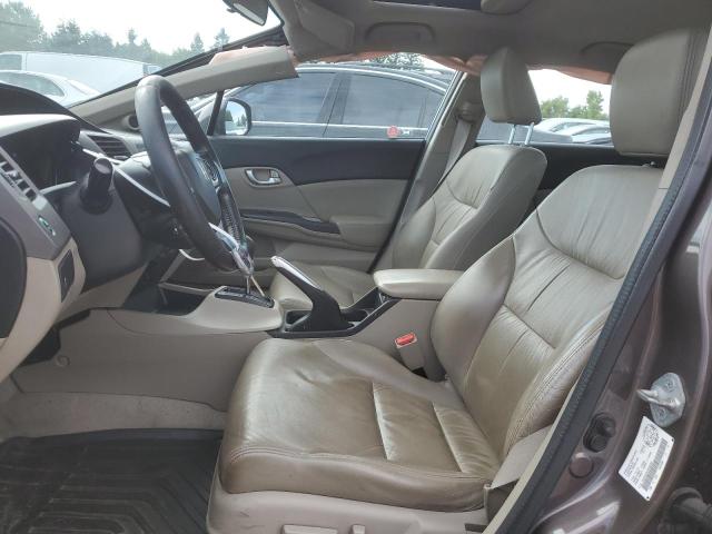2HGFB2F97CH025467 - 2012 HONDA CIVIC EXL Qəhvəyi foto 7