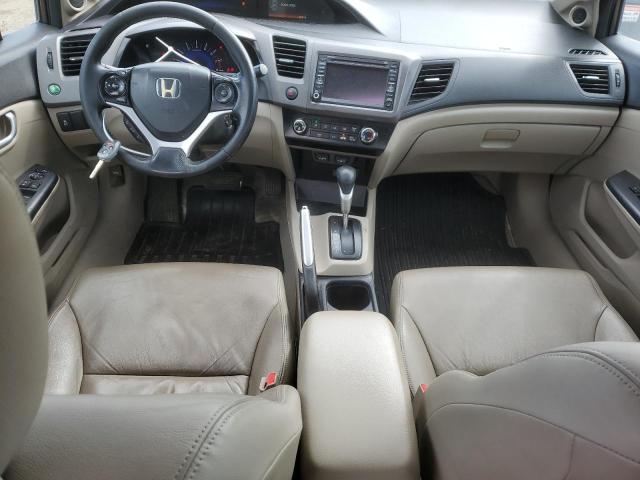 2HGFB2F97CH025467 - 2012 HONDA CIVIC EXL Qəhvəyi foto 8