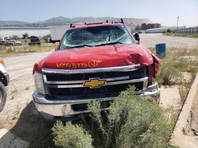 1GC4K0CG9DF213441 - 2013 CHEVROLET SILVERADO K3500 LT RED photo 5