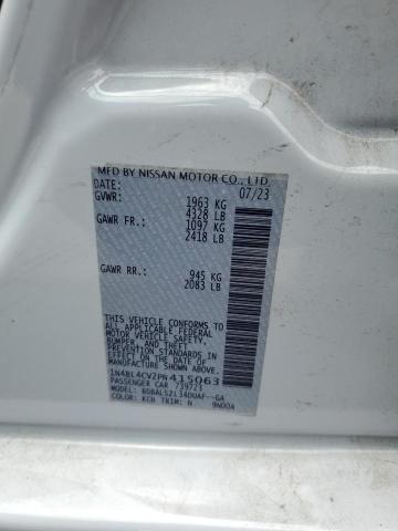 1N4BL4CV2PN415063 - 2023 NISSAN ALTIMA SR GRAY photo 13