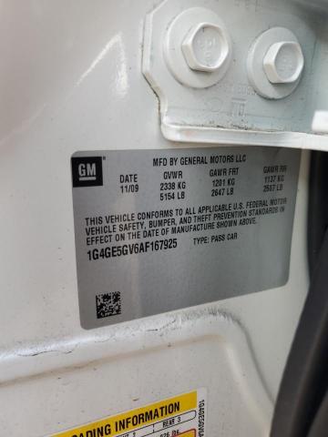 1G4GE5GV6AF167925 - 2010 BUICK LACROSSE CXS Ağ foto 13