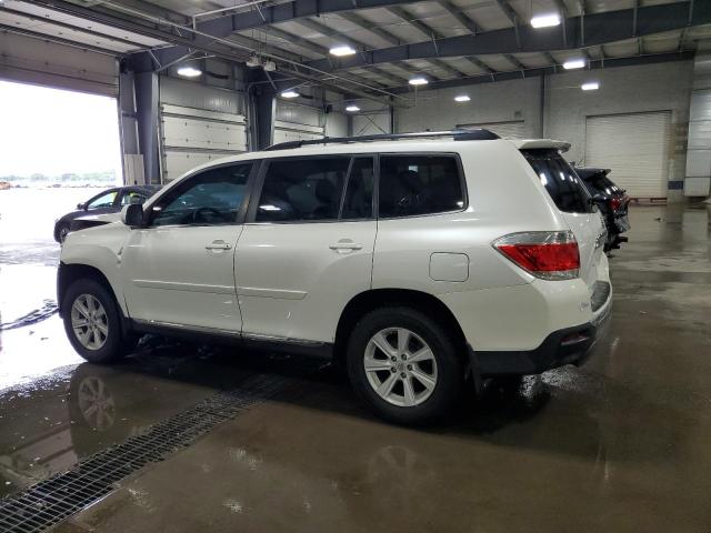 5TDBK3EH6DS214173 - 2013 TOYOTA HIGHLANDER BASE Beyaz fotoğraf 2