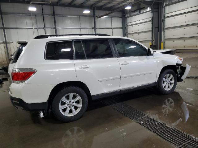 5TDBK3EH6DS214173 - 2013 TOYOTA HIGHLANDER BASE Beyaz fotoğraf 3