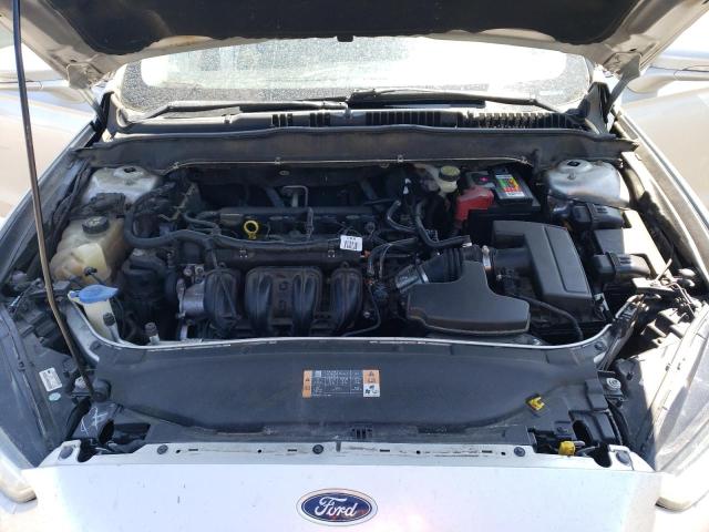 3FA6P0H70DR269652 - 2013 FORD FUSION SE SILVER photo 11