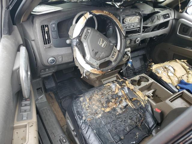 2HJYK16556H522922 - 2006 HONDA RIDGELINE RTL BLACK photo 8