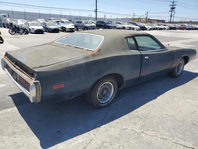 WP29M3A174193 - 1973 DODGE CHARGER BLUE photo 3