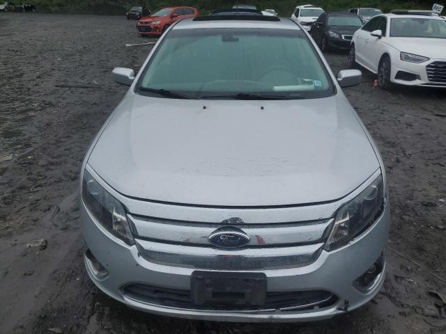 3FAHP0JG4CR147720 - 2012 FORD FUSION SEL SILVER photo 5