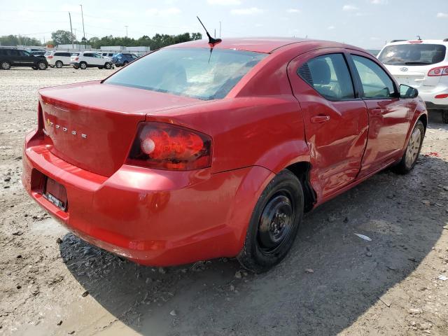 1B3BD4FB5BN540738 - 2011 DODGE AVENGER EXPRESS 红色 照片 3