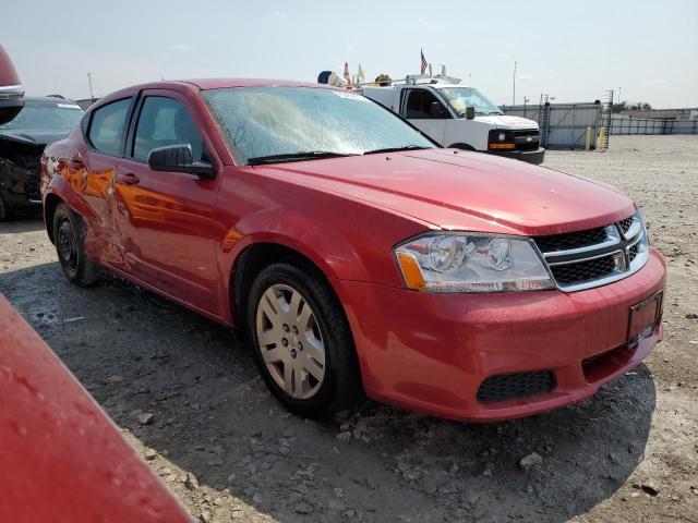 1B3BD4FB5BN540738 - 2011 DODGE AVENGER EXPRESS RED photo 4