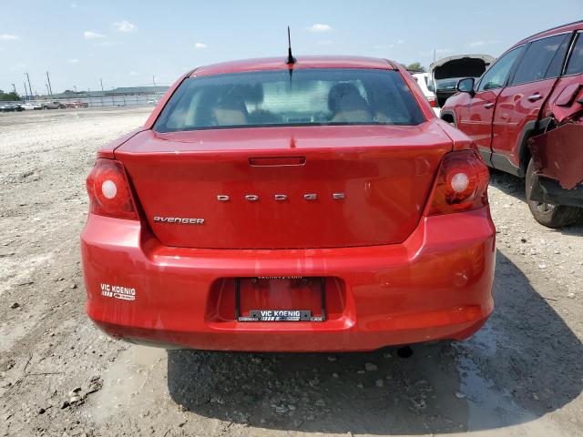 1B3BD4FB5BN540738 - 2011 DODGE AVENGER EXPRESS RED photo 6