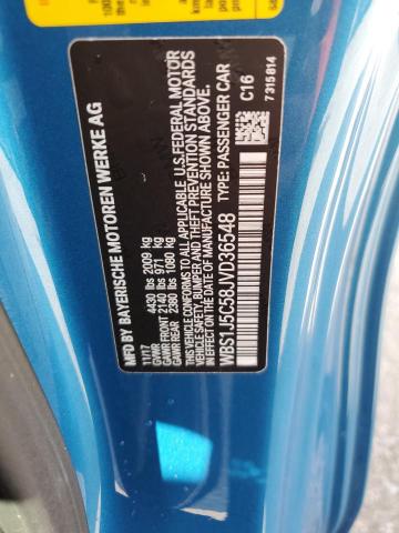 WBS1J5C58JVD36548 - 2018 BMW M2 BLUE photo 13